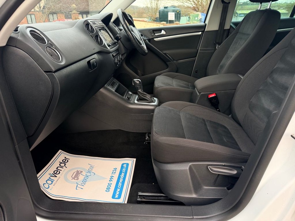 USED 2016 65 VOLKSWAGEN TIGUAN 2.0 TDI BlueMotion Tech Match Edition SUV 5dr Diesel DSG 4WD Euro 6 (s/s) (184 ps) 8 Services|2 Owners|SatNav|R.F Sensors|Auto Parking|Cruise|