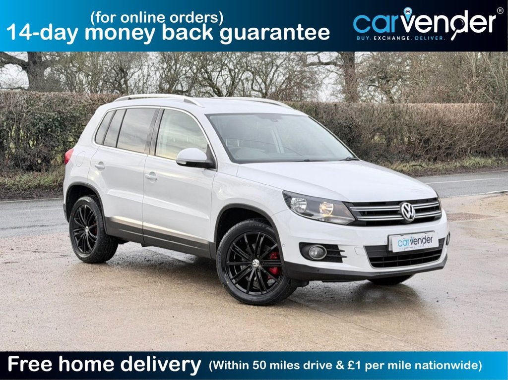 USED 2016 65 VOLKSWAGEN TIGUAN 2.0 TDI BlueMotion Tech Match Edition SUV 5dr Diesel DSG 4WD Euro 6 (s/s) (184 ps) 8 Services|2 Owners|SatNav|R.F Sensors|Auto Parking|Cruise|