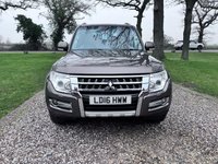 USED 2016 16 MITSUBISHI SHOGUN 3.2 DI-DC SG3 AUTOMATIC 4WD EURO 6 LWB 7 SEATER 4X4 ** FULL SERVICE HISTORY **