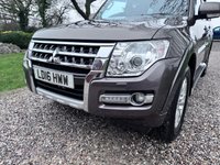 USED 2016 16 MITSUBISHI SHOGUN 3.2 DI-DC SG3 AUTOMATIC 4WD EURO 6 LWB 7 SEATER 4X4 ** FULL SERVICE HISTORY **