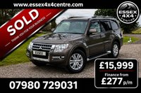USED 2016 16 MITSUBISHI SHOGUN 3.2 DI-DC SG3 AUTOMATIC 4WD EURO 6 LWB 7 SEATER 4X4 ** FULL SERVICE HISTORY **