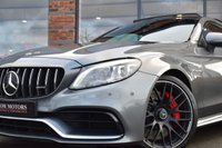 USED 2020 20 MERCEDES-BENZ C-CLASS 4.0 C63 V8 BiTurbo AMG S (Premium Plus) Coupe 2dr Petrol SpdS MCT Euro 6 (s/s) (510 ps) 19 AMG ALLOYS / 2 OWNER / FMSH