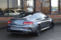 USED 2020 20 MERCEDES-BENZ C-CLASS 4.0 C63 V8 BiTurbo AMG S (Premium Plus) Coupe 2dr Petrol SpdS MCT Euro 6 (s/s) (510 ps) 19 AMG ALLOYS / 2 OWNER / FMSH