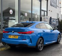 USED 2023 72 BMW 2 SERIES GRAN COUPE 1.5 218i M Sport Saloon 4dr Petrol DCT Euro 6 (s/s) (136 ps) THIS CAR COMES WITH 6 MONTHS WARRANTY , BREAKDOWN COVER AND RECOVERY ++ ELECTRIC PARKING BREAK + AUTO HILL HOLD ASSIST + LUMBAR SUPPORT + HALF LEATHER + FRONT HEATED SEATS + BLUETOOTH CONNECTION + CRUISE CONTROL + DUAL CLIMATE ZONES + FRONT AND BACL SENSORS + TRACTION CONTROL + AUDIO CONNECTIVITY + SAT NAVIGATION + TINT PRIVACY GLASS + FRONT ELECTRIC SEATS + DOOR HANDLE LIGHTS + 360 AVOIDANCE CLEAR +