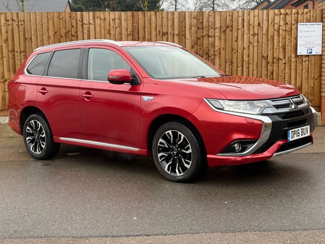 2016 16 Mitsubishi Outlander 2.0h 12kWh GX3h+ SUV 5dr Petrol Plug-in Hybrid CVT 4WD Euro 6 (s/s) (200 ps)