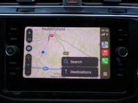 USED 2021 21 VOLKSWAGEN TIGUAN 1.5 TSI R-Line 5d DSG 150 S/S SAT NAV, VIRTUAL COCKPIT, HEATED FRONT SEATS & STEERING WHEEL, APP-CONNECT FOR APPLE CARPLAY / ANDROID AUTO, DSG AUTOMATIC GEARBOX, ADAPTIVE CRUISE CONTROL, LANE ASSIST, DAB RADIO, BLUETOOTH, RONT & REAR PARKING SENSORS WITH DISPLAY, PARK ASSIST, 20 INCH ALLOY WHEELS, PART LEATHER INTERIOR, ELECTRIC FOLDING MIRRORS, KEYLESS ENTRY & START, ADJUSTABLE DRIVING MODES, LEATHER TIPTRONIC FLAT BOTTOM MFSW, 1 OWNER FROM NEW, SERVICE HISTORY