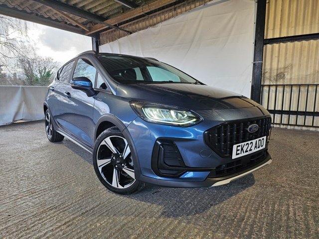 2022 22 Ford Fiesta 1.0T EcoBoost MHEV Active Hatchback 5dr Petrol Hybrid Manual Euro 6 (s/s) (125 ps)