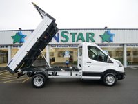 USED 2025 25 FORD TRANSIT 470 RWD 2.0 EBL 130 BHP L2 MEDIUM TWIN WHEEL TIPPER  TIPPER | TWIN WHEELS | 470 WEIGHT