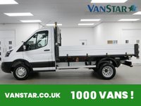 USED 2025 25 FORD TRANSIT 470 RWD 2.0 EBL 130 BHP L2 MEDIUM TWIN WHEEL TIPPER  TIPPER | TWIN WHEELS | 470 WEIGHT