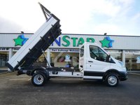 USED 2025 25 FORD TRANSIT 470 RWD 2.0 EBL 130 BHP L2 MEDIUM TWIN WHEEL TIPPER  TIPPER | TWIN WHEELS | 470 WEIGHT