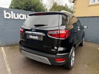 USED 2018 18 FORD ECOSPORT 1.0T EcoBoost Titanium SUV 5dr Petrol Manual Euro 6 (s/s) (125 ps) Climate control A/C, Satellite navigation, Bluetooth connectivity for calls and music, Voice control, USB  input, Heated front screen, Power folding wingmirrors, Rear privacy glass, DAB radio, LED daytime running lights, Rear parking sensors, Rear parking camera, Apple Carplay, Android Auto, Keyless Start.