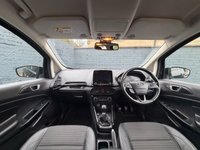 USED 2018 18 FORD ECOSPORT 1.0T EcoBoost Titanium SUV 5dr Petrol Manual Euro 6 (s/s) (125 ps) Climate control A/C, Satellite navigation, Bluetooth connectivity for calls and music, Voice control, USB  input, Heated front screen, Power folding wingmirrors, Rear privacy glass, DAB radio, LED daytime running lights, Rear parking sensors, Rear parking camera, Apple Carplay, Android Auto, Keyless Start.