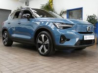 USED 2022 72 VOLVO XC40 Recharge 69kWh Plus SUV 5dr Electric Auto (231 ps) SAT NAV ANDROID APPLE CARPLAY HEATED SEATS CRUISE CONTROL PARKING SENSORS 1 OWNER SERVICE HISTORY WARRANTY