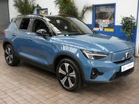 USED 2022 72 VOLVO XC40 Recharge 69kWh Plus SUV 5dr Electric Auto (231 ps) SAT NAV ANDROID APPLE CARPLAY HEATED SEATS CRUISE CONTROL PARKING SENSORS 1 OWNER SERVICE HISTORY WARRANTY