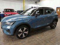 USED 2022 72 VOLVO XC40 Recharge 69kWh Plus SUV 5dr Electric Auto (231 ps) SAT NAV ANDROID APPLE CARPLAY HEATED SEATS CRUISE CONTROL PARKING SENSORS 1 OWNER SERVICE HISTORY WARRANTY