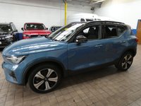 USED 2022 72 VOLVO XC40 Recharge 69kWh Plus SUV 5dr Electric Auto (231 ps) SAT NAV ANDROID APPLE CARPLAY HEATED SEATS CRUISE CONTROL PARKING SENSORS 1 OWNER SERVICE HISTORY WARRANTY