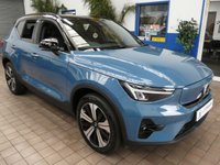 USED 2022 72 VOLVO XC40 Recharge 69kWh Plus SUV 5dr Electric Auto (231 ps) SAT NAV ANDROID APPLE CARPLAY HEATED SEATS CRUISE CONTROL PARKING SENSORS 1 OWNER SERVICE HISTORY WARRANTY