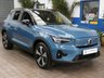 USED 2022 72 VOLVO XC40 Recharge 69kWh Plus SUV 5dr Electric Auto (231 ps) SAT NAV ANDROID APPLE CARPLAY HEATED SEATS CRUISE CONTROL PARKING SENSORS 1 OWNER SERVICE HISTORY WARRANTY