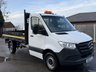 USED 2021 21 MERCEDES-BENZ SPRINTER 2.0 315 CDI Progressive Chassis Cab 2dr Diesel Manual RWD L2 Euro 6 (s/s) (150 ps) A practical, rugged light commercial chassis cab built for work, powered by a 2.0-litre Euro 6 diesel engine producing around 150 PS with a 6-speed manual gearbox and rear-wheel drive for durable everyday performance. It&rsquo;s configured as a two-door cab chassis ideal for custom bodywork (dropside, box, flatbed etc.), with a strong chassis and high payload capability. Standard equipment emphasizes comfort and safety for professional use, including cruise control, ATTENTION Assist.