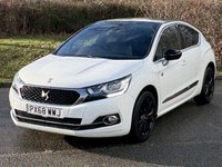 USED 2018 68 DS AUTOMOBILES DS 4 1.2 PureTech Performance Line Hatchback 5dr Petrol Manual Euro 6 (s/s) (130 ps) PANORAMIC ROOF, SAT NAV