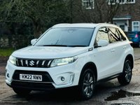USED 2022 22 SUZUKI VITARA 1.4 Boosterjet MHEV SZ-T SUV 5dr Petrol Hybrid Manual Euro 6 (s/s) (129 ps) 1 OWNER+MEDIA+CAMERA+A/C+ULEZ