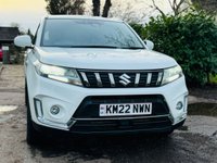 USED 2022 22 SUZUKI VITARA 1.4 Boosterjet MHEV SZ-T SUV 5dr Petrol Hybrid Manual Euro 6 (s/s) (129 ps) 1 OWNER+MEDIA+CAMERA+A/C+ULEZ
