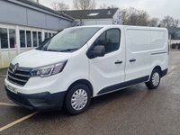 USED 2023 23 RENAULT TRAFIC 2.0 dCi Blue SL28 Business+ Panel Van 5dr Diesel Manual L1 H1 Euro 6 (s/s) (130 ps) This 2023 Renault Trafic presents a superb ownership proposition, having been meticulously maintained by just one owner from new.  This Business+ L1 H1 model is powered by an efficient 2.0 litre dCi Blue diesel engine, meeting Euro 6 emissions standards.  Its low CO2 emissions are a notable benefit, contributing to a more economical driving experience. The Trafic Business+ trim level offers a well equipped interior designed for practicality and comfort.