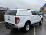 USED 2019 19 FORD RANGER 2.2 TDCi Limited 1 Pickup Double Cab 4dr Diesel Auto 4WD Euro 5 (160 ps) This 2019 Ford Ranger boasts an MOT valid until August 2026, offering peace of mind for the coming years. This 2.2 TDCi Limited 1 Pickup Double Cab is equipped with a robust 2.2 litre diesel engine and a four wheel drive system, making it a capable choice for various tasks. The automatic transmission ensures a smooth driving experience, while its impressive 3500 kg towing weight capability highlights its utility for hauling. The Limited 1 trim level signifies a well appointed vehicle.