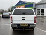 USED 2019 19 FORD RANGER 2.2 TDCi Limited 1 Pickup Double Cab 4dr Diesel Auto 4WD Euro 5 (160 ps) This 2019 Ford Ranger boasts an MOT valid until August 2026, offering peace of mind for the coming years. This 2.2 TDCi Limited 1 Pickup Double Cab is equipped with a robust 2.2 litre diesel engine and a four wheel drive system, making it a capable choice for various tasks. The automatic transmission ensures a smooth driving experience, while its impressive 3500 kg towing weight capability highlights its utility for hauling. The Limited 1 trim level signifies a well appointed vehicle.