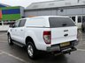 USED 2019 19 FORD RANGER 2.2 TDCi Limited 1 Pickup Double Cab 4dr Diesel Auto 4WD Euro 5 (160 ps) This 2019 Ford Ranger boasts an MOT valid until August 2026, offering peace of mind for the coming years. This 2.2 TDCi Limited 1 Pickup Double Cab is equipped with a robust 2.2 litre diesel engine and a four wheel drive system, making it a capable choice for various tasks. The automatic transmission ensures a smooth driving experience, while its impressive 3500 kg towing weight capability highlights its utility for hauling. The Limited 1 trim level signifies a well appointed vehicle.