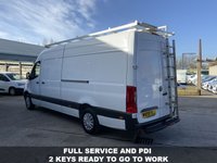 USED 2022 72 MERCEDES-BENZ SPRINTER 2.0 315 CDI PROGRESSIVE LWB L3H2 150BHP EURO6 GLASS FRAIL VAN  12 MONTHS MOT & 6 MONTHS WARRANTY GLASS FRAIL VAN