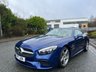 USED 2017 17 MERCEDES-BENZ SL 3.0 SL400 V6 AMG Line Roadster 2dr Petrol G-Tronic+ Euro 6 (s/s) (367 ps)-Factory Extras Worth &pound;5,980-Superb Example Finished In Brilliant Blue Metallic-Heated Ivory Nappa Leather Upholstery-Apple Car Play-Rear View Camera-Analogue Clock-Active Parking Assist-Airscarf-Climatised Front Seats-Ambient Lighting Function ( Roof )-9 Speed Automatic Gearbox-Sports Suspension-Electric Folding Exterior Mirrors-Dab Radio-Mfsw-Climate Control-Cruise Control-Satnav-Bluetooth-Premium Sound System-Ambient Lighting-Magic Vision Control-Auto Tailgate-Keyless Go-Amg Spoiler Lip-Switchable Exhaust System-Illuminated Door Sills-Higher Power Braking System-The Perfect Colour Combination. 