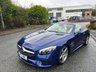 USED 2017 17 MERCEDES-BENZ SL 3.0 SL400 V6 AMG Line Roadster 2dr Petrol G-Tronic+ Euro 6 (s/s) (367 ps)-Factory Extras Worth &pound;5,980-Superb Example Finished In Brilliant Blue Metallic-Heated Ivory Nappa Leather Upholstery-Apple Car Play-Rear View Camera-Analogue Clock-Active Parking Assist-Airscarf-Climatised Front Seats-Ambient Lighting Function ( Roof )-9 Speed Automatic Gearbox-Sports Suspension-Electric Folding Exterior Mirrors-Dab Radio-Mfsw-Climate Control-Cruise Control-Satnav-Bluetooth-Premium Sound System-Ambient Lighting-Magic Vision Control-Auto Tailgate-Keyless Go-Amg Spoiler Lip-Switchable Exhaust System-Illuminated Door Sills-Higher Power Braking System-The Perfect Colour Combination. 