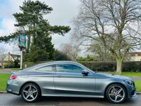 USED 2016 65 MERCEDES-BENZ C-CLASS 2.1 C220d AMG Line (Premium) Coupe 2dr Diesel G-Tronic+ Euro 6 (s/s) (170 ps) PAN ROOF+LEATHER+SAT NAV+ULEZ