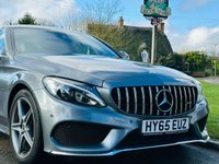 USED 2016 65 MERCEDES-BENZ C-CLASS 2.1 C220d AMG Line (Premium) Coupe 2dr Diesel G-Tronic+ Euro 6 (s/s) (170 ps) PAN ROOF+LEATHER+SAT NAV+ULEZ