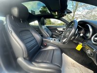 USED 2016 65 MERCEDES-BENZ C-CLASS 2.1 C220d AMG Line (Premium) Coupe 2dr Diesel G-Tronic+ Euro 6 (s/s) (170 ps) PAN ROOF+LEATHER+SAT NAV+ULEZ