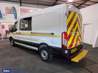USED 2023 72 FORD TRANSIT 2.0 350 EcoBlue Leader Crew Van Double Cab 6dr Diesel Manual FWD L3 H2 WELFARE UNIT VAN  