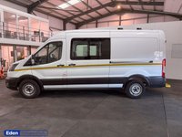 USED 2023 72 FORD TRANSIT 2.0 350 EcoBlue Leader Crew Van Double Cab 6dr Diesel Manual FWD L3 H2 WELFARE UNIT VAN  