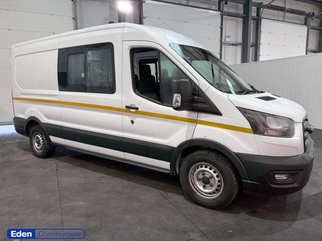 View our Ford Transit 2.0 350 EcoBlue Leader Crew Van Double Cab 6dr Diesel Manual FWD L3 H2 WELFARE UNIT VAN 
