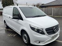 USED 2021 70 MERCEDES-BENZ VITO 1.7 110 CDI Progressive Panel Van 5dr Diesel Manual FWD L2 Euro 6 (s/s) (LWB) (102 ps) This 2021 Mercedes Benz Vito 110 CDI Progressive LWB is a standout example, having been owned by just one careful keeper since new. This long wheelbase panel van is powered by an efficient 1.7 litre Euro 6 diesel engine, ensuring compliance with modern emissions standards. The Progressive trim level offers a well appointed interior and practical features designed for everyday use, making it a reliable choice for any business. With an impressive cargo volume of 6000 litres.