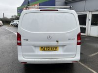 USED 2021 70 MERCEDES-BENZ VITO 1.7 110 CDI Progressive Panel Van 5dr Diesel Manual FWD L2 Euro 6 (s/s) (LWB) (102 ps) This 2021 Mercedes Benz Vito 110 CDI Progressive LWB is a standout example, having been owned by just one careful keeper since new. This long wheelbase panel van is powered by an efficient 1.7 litre Euro 6 diesel engine, ensuring compliance with modern emissions standards. The Progressive trim level offers a well appointed interior and practical features designed for everyday use, making it a reliable choice for any business. With an impressive cargo volume of 6000 litres.