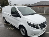 USED 2021 70 MERCEDES-BENZ VITO 1.7 110 CDI Progressive Panel Van 5dr Diesel Manual FWD L2 Euro 6 (s/s) (LWB) (102 ps) This 2021 Mercedes Benz Vito 110 CDI Progressive LWB is a standout example, having been owned by just one careful keeper since new. This long wheelbase panel van is powered by an efficient 1.7 litre Euro 6 diesel engine, ensuring compliance with modern emissions standards. The Progressive trim level offers a well appointed interior and practical features designed for everyday use, making it a reliable choice for any business. With an impressive cargo volume of 6000 litres.