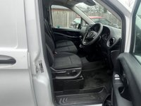 USED 2021 70 MERCEDES-BENZ VITO 1.7 110 CDI Progressive Panel Van 5dr Diesel Manual FWD L2 Euro 6 (s/s) (LWB) (102 ps) This 2021 Mercedes Benz Vito 110 CDI Progressive LWB is a standout example, having been owned by just one careful keeper since new. This long wheelbase panel van is powered by an efficient 1.7 litre Euro 6 diesel engine, ensuring compliance with modern emissions standards. The Progressive trim level offers a well appointed interior and practical features designed for everyday use, making it a reliable choice for any business. With an impressive cargo volume of 6000 litres.