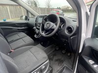 USED 2021 70 MERCEDES-BENZ VITO 1.7 110 CDI Progressive Panel Van 5dr Diesel Manual FWD L2 Euro 6 (s/s) (LWB) (102 ps) This 2021 Mercedes Benz Vito 110 CDI Progressive LWB is a standout example, having been owned by just one careful keeper since new. This long wheelbase panel van is powered by an efficient 1.7 litre Euro 6 diesel engine, ensuring compliance with modern emissions standards. The Progressive trim level offers a well appointed interior and practical features designed for everyday use, making it a reliable choice for any business. With an impressive cargo volume of 6000 litres.