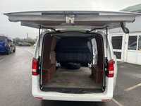 USED 2021 70 MERCEDES-BENZ VITO 1.7 110 CDI Progressive Panel Van 5dr Diesel Manual FWD L2 Euro 6 (s/s) (LWB) (102 ps) This 2021 Mercedes Benz Vito 110 CDI Progressive LWB is a standout example, having been owned by just one careful keeper since new. This long wheelbase panel van is powered by an efficient 1.7 litre Euro 6 diesel engine, ensuring compliance with modern emissions standards. The Progressive trim level offers a well appointed interior and practical features designed for everyday use, making it a reliable choice for any business. With an impressive cargo volume of 6000 litres.