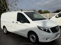 USED 2021 70 MERCEDES-BENZ VITO 1.7 110 CDI Progressive Panel Van 5dr Diesel Manual FWD L2 Euro 6 (s/s) (LWB) (102 ps) This 2021 Mercedes Benz Vito 110 CDI Progressive LWB is a standout example, having been owned by just one careful keeper since new. This long wheelbase panel van is powered by an efficient 1.7 litre Euro 6 diesel engine, ensuring compliance with modern emissions standards. The Progressive trim level offers a well appointed interior and practical features designed for everyday use, making it a reliable choice for any business. With an impressive cargo volume of 6000 litres.