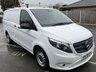 USED 2021 70 MERCEDES-BENZ VITO 1.7 110 CDI Progressive Panel Van 5dr Diesel Manual FWD L2 Euro 6 (s/s) (LWB) (102 ps) This 2021 Mercedes Benz Vito 110 CDI Progressive LWB is a standout example, having been owned by just one careful keeper since new. This long wheelbase panel van is powered by an efficient 1.7 litre Euro 6 diesel engine, ensuring compliance with modern emissions standards. The Progressive trim level offers a well appointed interior and practical features designed for everyday use, making it a reliable choice for any business. With an impressive cargo volume of 6000 litres.
