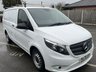 USED 2021 70 MERCEDES-BENZ VITO 1.7 110 CDI Progressive Panel Van 5dr Diesel Manual FWD L2 Euro 6 (s/s) (LWB) (102 ps) This 2021 Mercedes Benz Vito 110 CDI Progressive LWB is a standout example, having been owned by just one careful keeper since new. This long wheelbase panel van is powered by an efficient 1.7 litre Euro 6 diesel engine, ensuring compliance with modern emissions standards. The Progressive trim level offers a well appointed interior and practical features designed for everyday use, making it a reliable choice for any business. With an impressive cargo volume of 6000 litres.