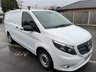 USED 2021 70 MERCEDES-BENZ VITO 1.7 110 CDI Progressive Panel Van 5dr Diesel Manual FWD L2 Euro 6 (s/s) (LWB) (102 ps) This 2021 Mercedes Benz Vito 110 CDI Progressive LWB is a standout example, having been owned by just one careful keeper since new. This long wheelbase panel van is powered by an efficient 1.7 litre Euro 6 diesel engine, ensuring compliance with modern emissions standards. The Progressive trim level offers a well appointed interior and practical features designed for everyday use, making it a reliable choice for any business. With an impressive cargo volume of 6000 litres.