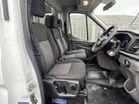 USED 2020 69 FORD TRANSIT 2.0 350 EcoBlue Leader Chassis Cab 2dr Diesel Manual RWD L2 Euro 6 (s/s) (130 ps) A 2019 Ford Transit 2.0 350 EcoBlue Leader Chassis Cab is a no-nonsense, durable workhorse built for commercial use. It pairs a 2.0-litre EcoBlue diesel engine with a manual gearbox and rear-wheel drive, producing around 130 ps and meeting Euro 6 emissions standards. The simple two-door chassis cab layout makes it an ideal base for fitting bespoke bodies like dropsides or box vans, offering reliable performance, decent payload capability and robust construction. Inside.